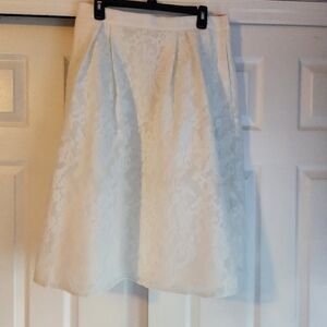 Ted Baker White Lace Skirt Size 5 NWT